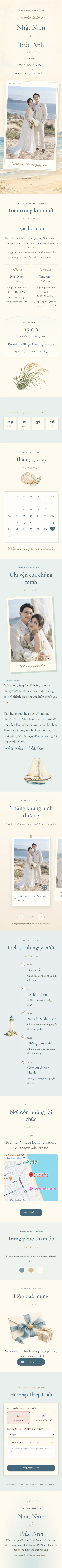 Thiết kế thiệp cưới Miền Cát